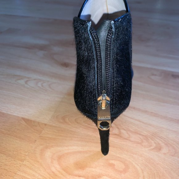 Navy blue booties/sandals, heel, size 6.5 - Picture 11 of 11